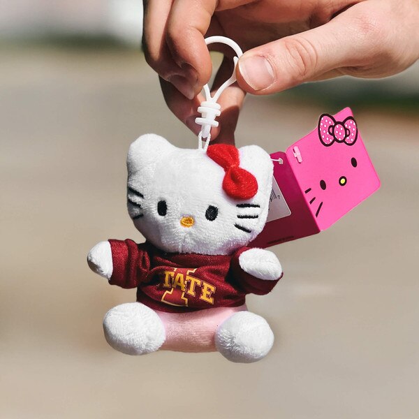 Hello Kitty I-State Plush Keychain